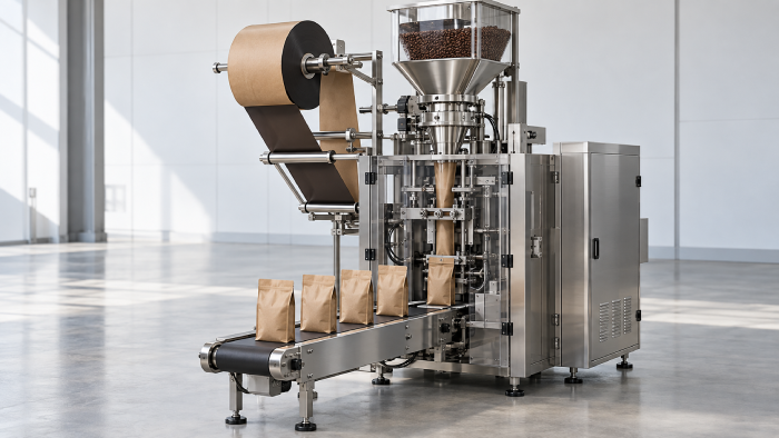 café maquina empacotadora automatica